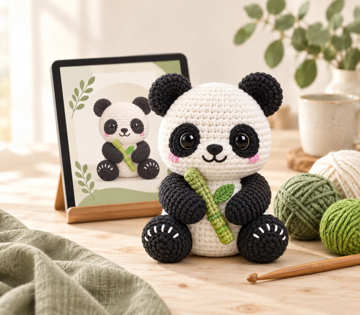 Crochet Panda Pattern - Beginner-Friendly Amigurumi PDF