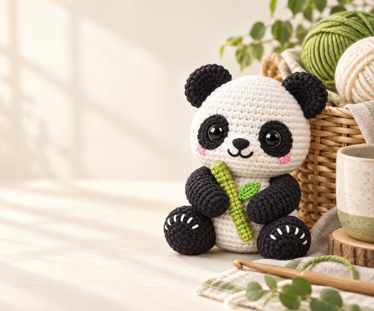 Crochet Panda Pattern - Beginner-Friendly Amigurumi PDF